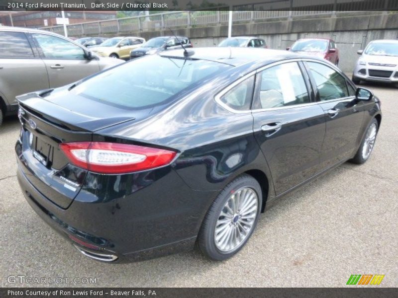 Dark Side / Charcoal Black 2014 Ford Fusion Titanium