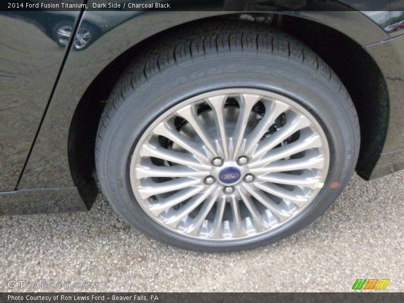 Dark Side / Charcoal Black 2014 Ford Fusion Titanium