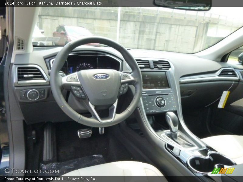 Dark Side / Charcoal Black 2014 Ford Fusion Titanium