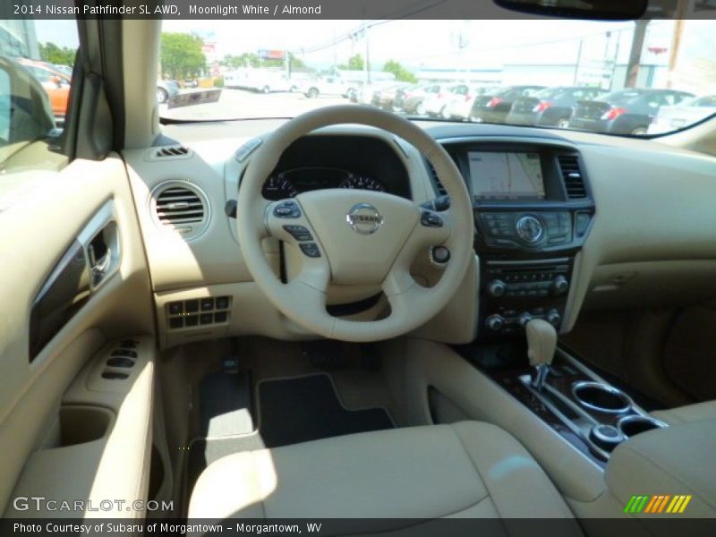 Moonlight White / Almond 2014 Nissan Pathfinder SL AWD