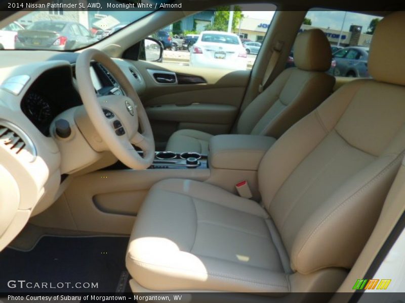 Moonlight White / Almond 2014 Nissan Pathfinder SL AWD