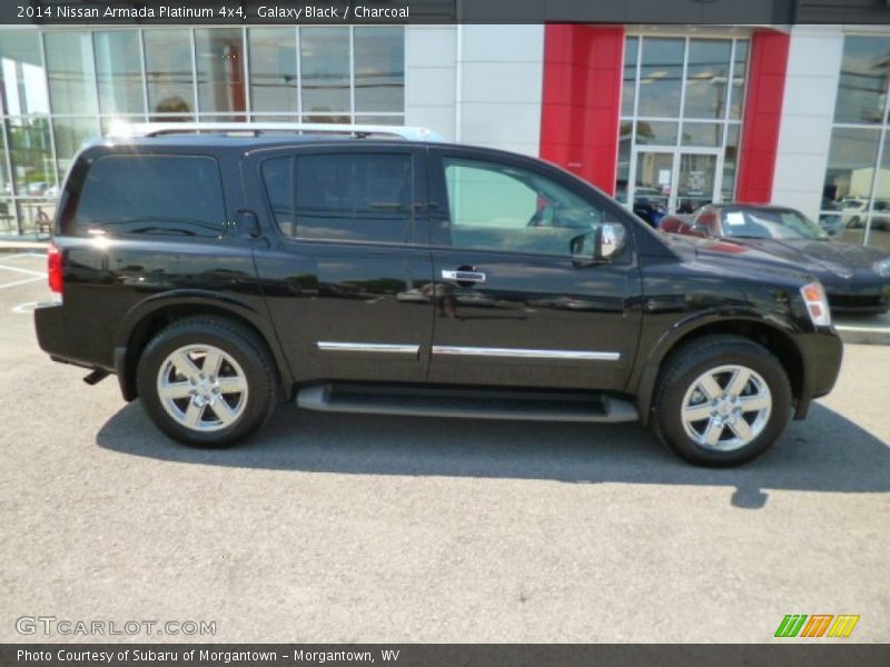 Galaxy Black / Charcoal 2014 Nissan Armada Platinum 4x4