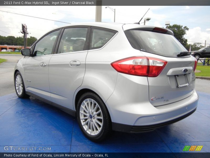 Ingot Silver / Charcoal Black 2013 Ford C-Max Hybrid SEL