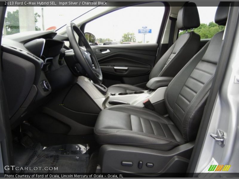Ingot Silver / Charcoal Black 2013 Ford C-Max Hybrid SEL