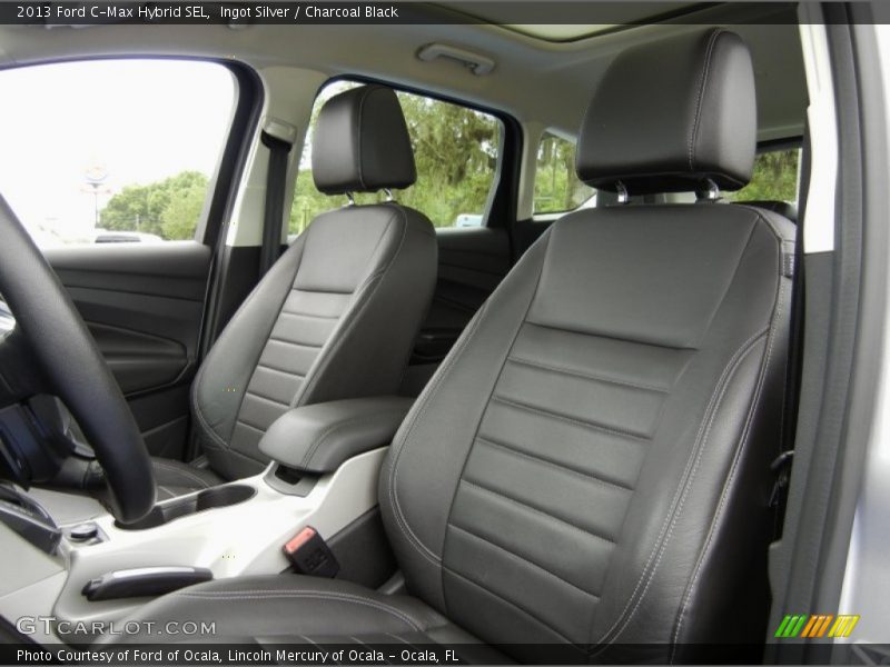 Ingot Silver / Charcoal Black 2013 Ford C-Max Hybrid SEL