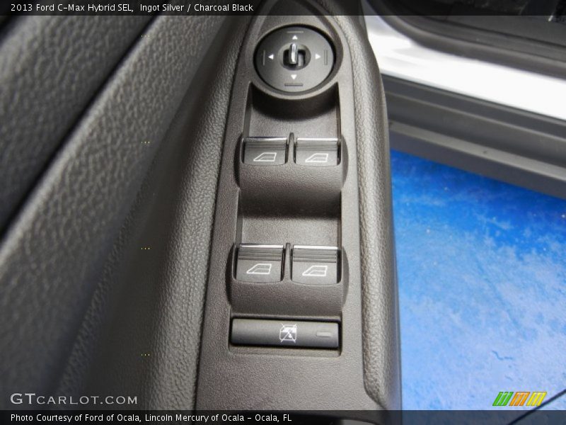 Ingot Silver / Charcoal Black 2013 Ford C-Max Hybrid SEL