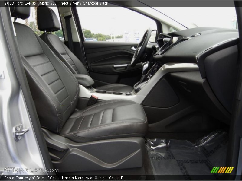 Ingot Silver / Charcoal Black 2013 Ford C-Max Hybrid SEL