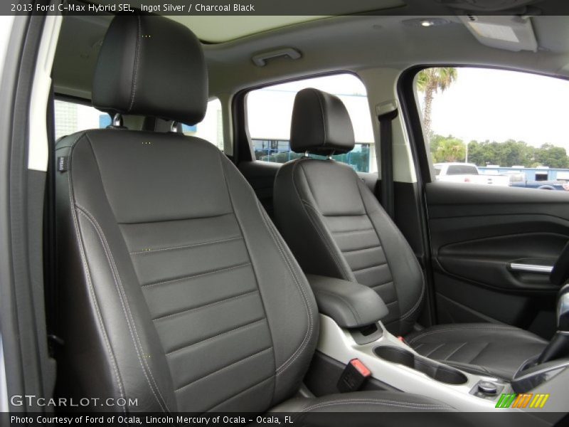 Ingot Silver / Charcoal Black 2013 Ford C-Max Hybrid SEL