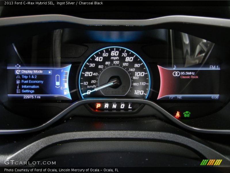 Ingot Silver / Charcoal Black 2013 Ford C-Max Hybrid SEL