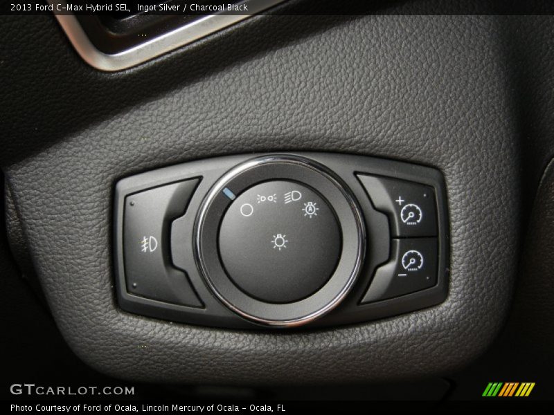 Ingot Silver / Charcoal Black 2013 Ford C-Max Hybrid SEL