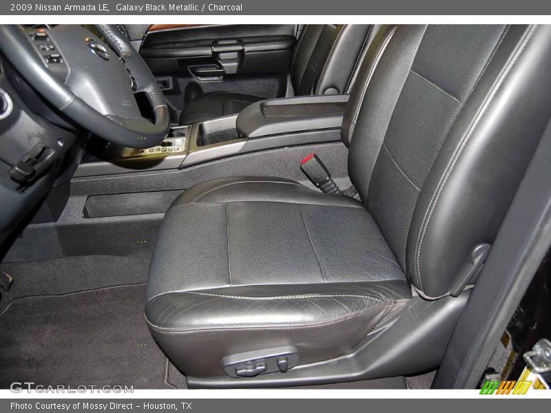Galaxy Black Metallic / Charcoal 2009 Nissan Armada LE