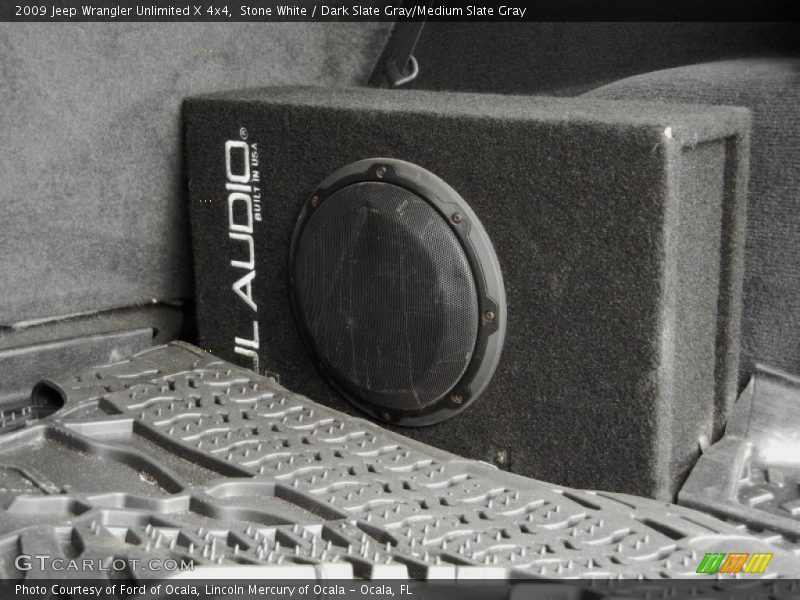 Stone White / Dark Slate Gray/Medium Slate Gray 2009 Jeep Wrangler Unlimited X 4x4