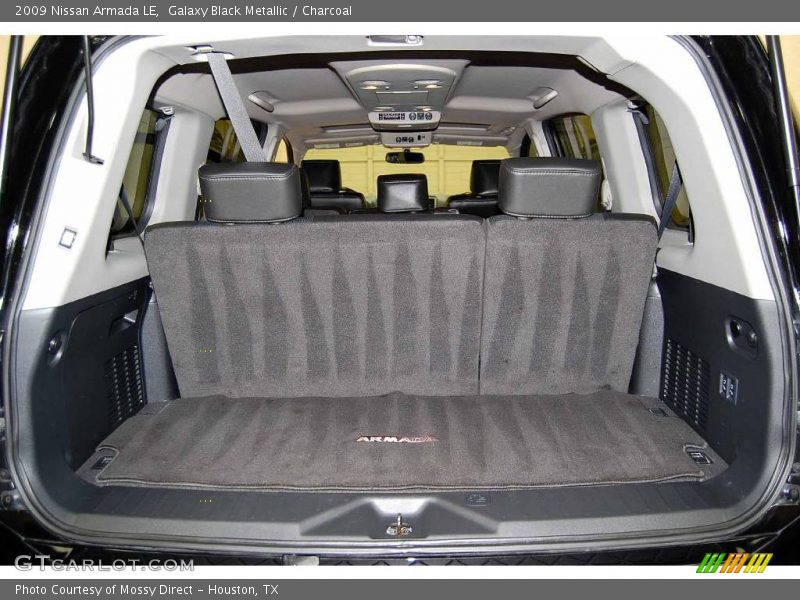 Galaxy Black Metallic / Charcoal 2009 Nissan Armada LE