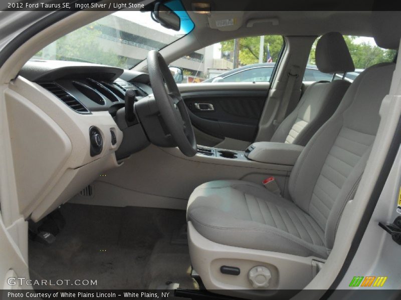Ingot Silver / Light Stone 2012 Ford Taurus SE