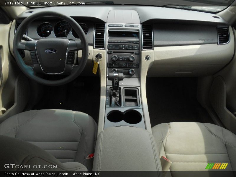 Ingot Silver / Light Stone 2012 Ford Taurus SE