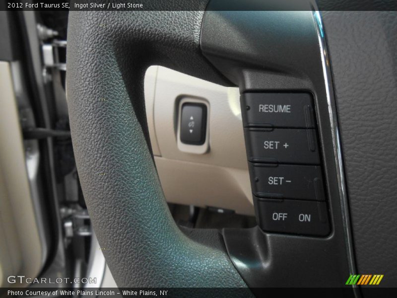 Ingot Silver / Light Stone 2012 Ford Taurus SE
