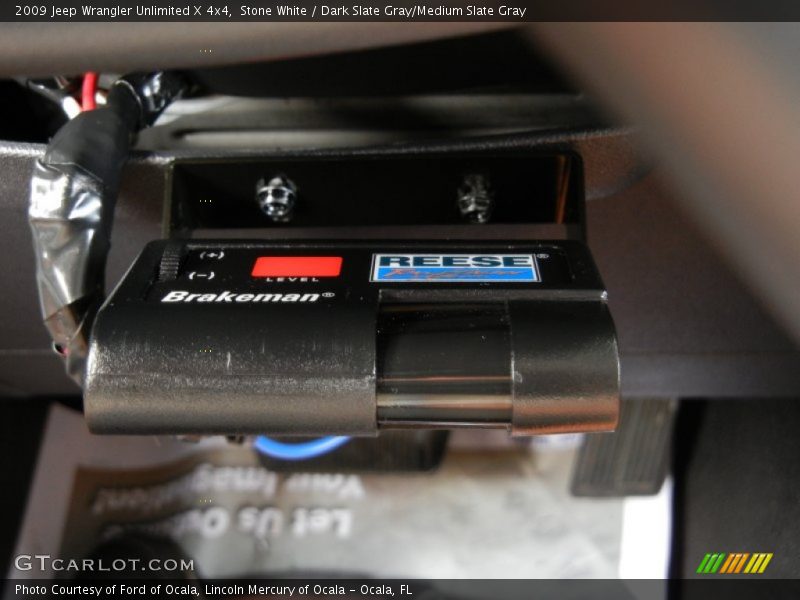 Stone White / Dark Slate Gray/Medium Slate Gray 2009 Jeep Wrangler Unlimited X 4x4