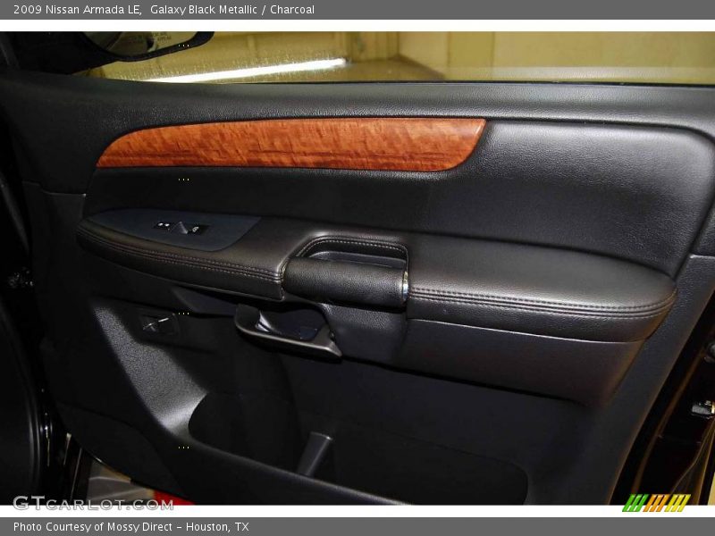 Galaxy Black Metallic / Charcoal 2009 Nissan Armada LE