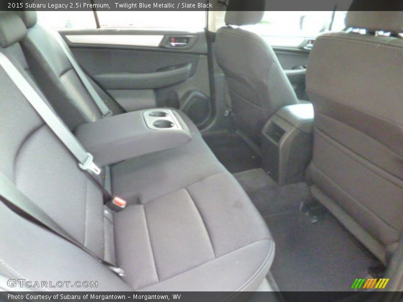 Twilight Blue Metallic / Slate Black 2015 Subaru Legacy 2.5i Premium