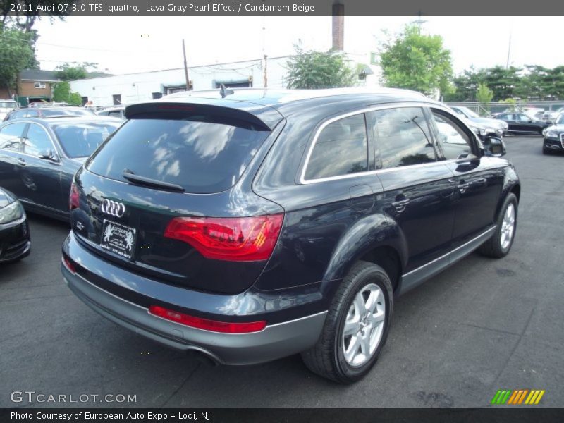 Lava Gray Pearl Effect / Cardamom Beige 2011 Audi Q7 3.0 TFSI quattro