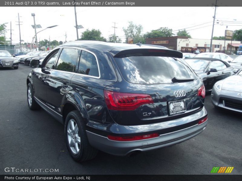 Lava Gray Pearl Effect / Cardamom Beige 2011 Audi Q7 3.0 TFSI quattro