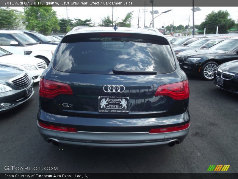 Lava Gray Pearl Effect / Cardamom Beige 2011 Audi Q7 3.0 TFSI quattro