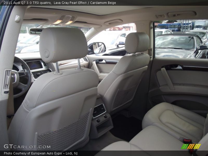 Lava Gray Pearl Effect / Cardamom Beige 2011 Audi Q7 3.0 TFSI quattro