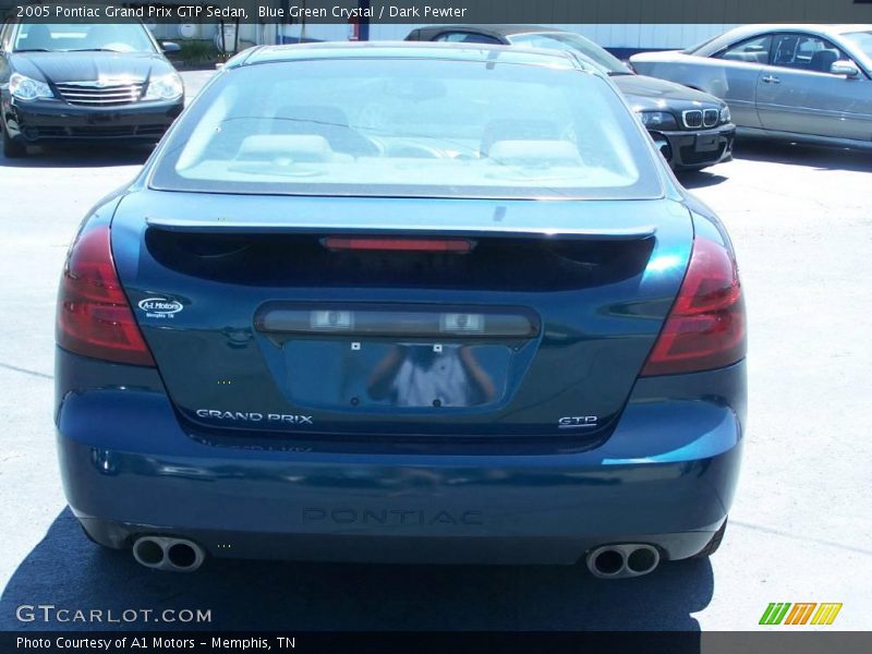 Blue Green Crystal / Dark Pewter 2005 Pontiac Grand Prix GTP Sedan