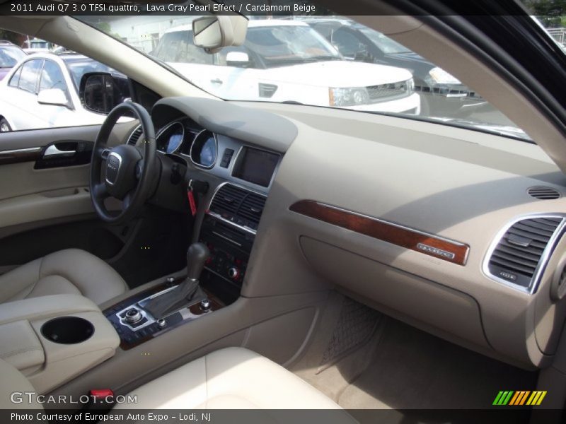Lava Gray Pearl Effect / Cardamom Beige 2011 Audi Q7 3.0 TFSI quattro