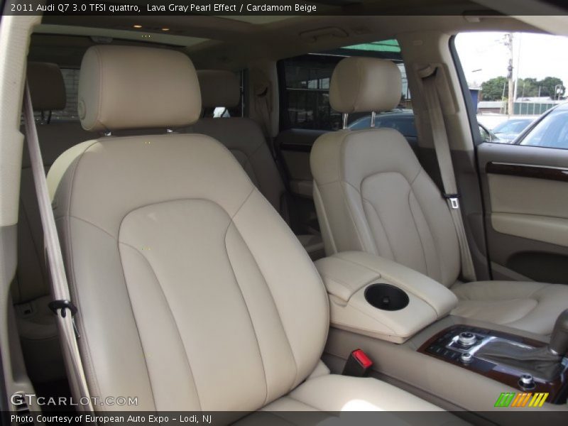 Lava Gray Pearl Effect / Cardamom Beige 2011 Audi Q7 3.0 TFSI quattro