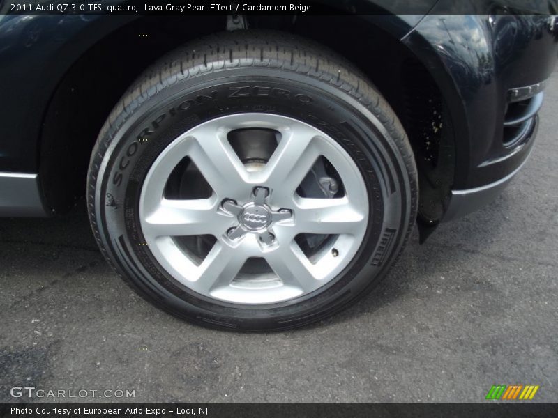 Lava Gray Pearl Effect / Cardamom Beige 2011 Audi Q7 3.0 TFSI quattro