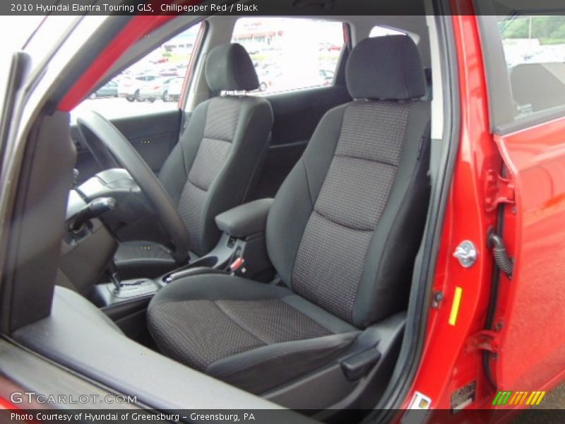 Chilipepper Red / Black 2010 Hyundai Elantra Touring GLS