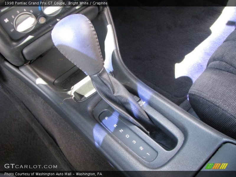 Bright White / Graphite 1998 Pontiac Grand Prix GT Coupe