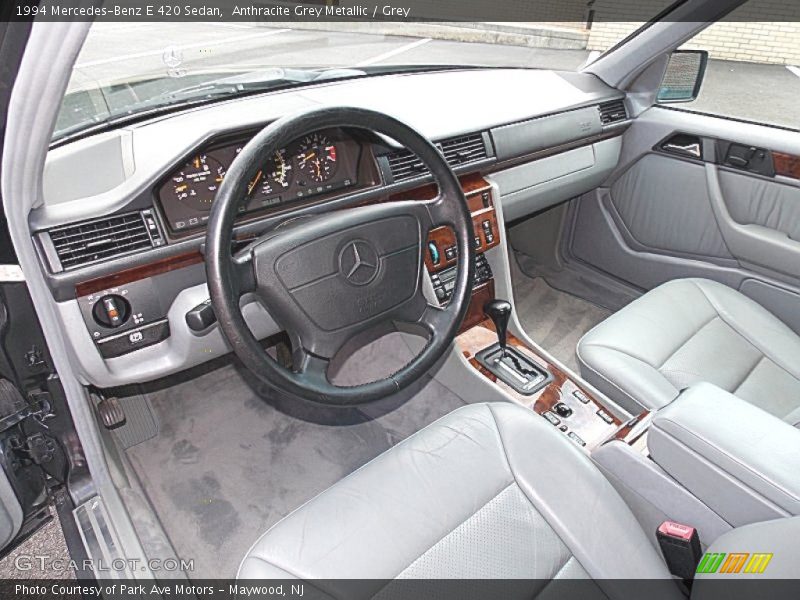  1994 E 420 Sedan Grey Interior