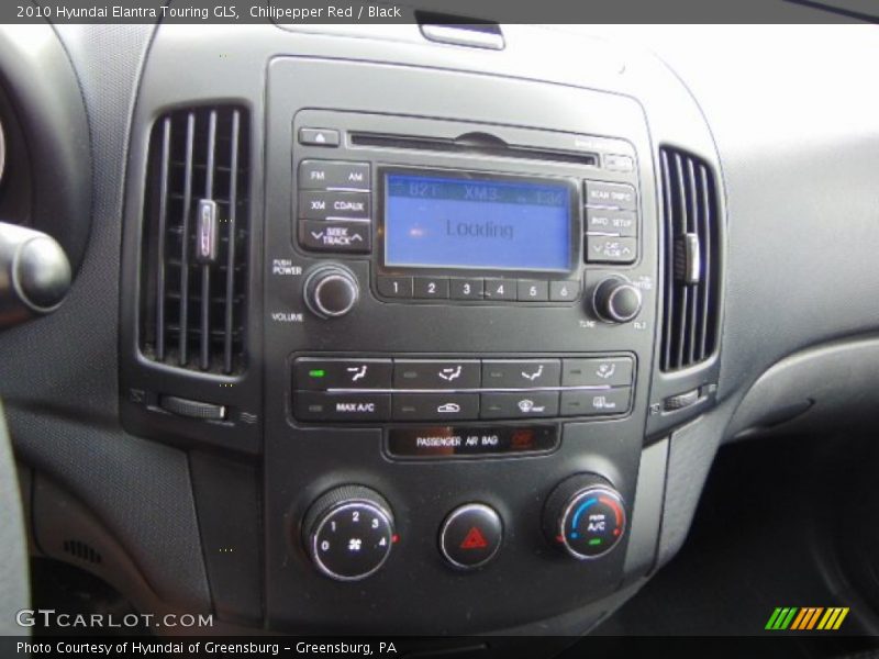 Chilipepper Red / Black 2010 Hyundai Elantra Touring GLS