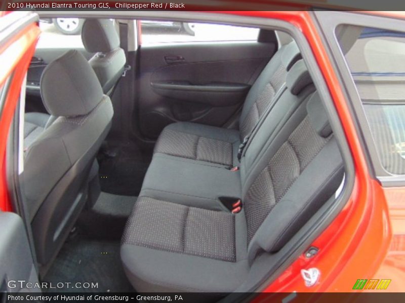 Chilipepper Red / Black 2010 Hyundai Elantra Touring GLS