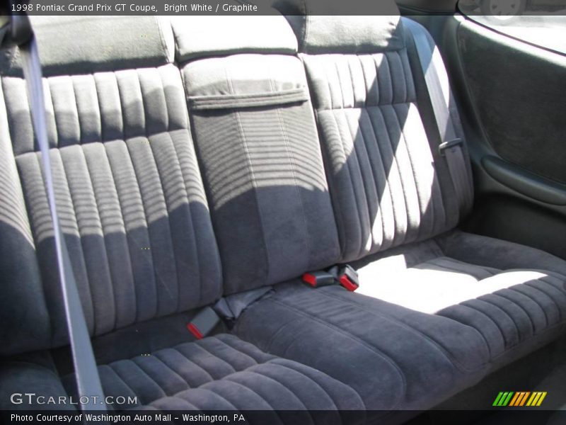 Bright White / Graphite 1998 Pontiac Grand Prix GT Coupe