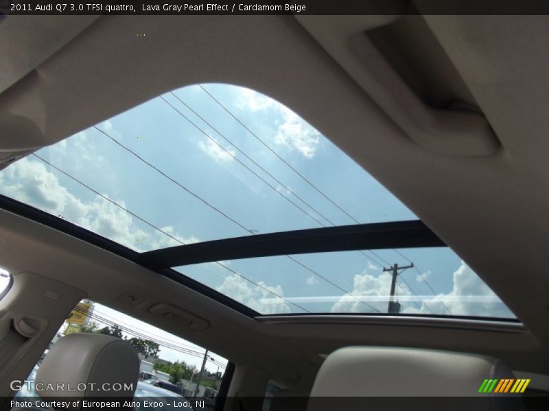 Lava Gray Pearl Effect / Cardamom Beige 2011 Audi Q7 3.0 TFSI quattro