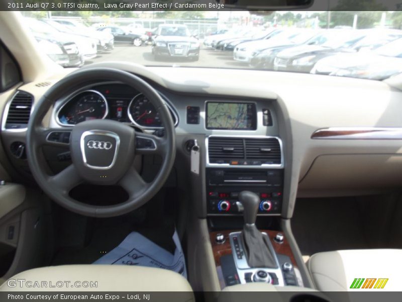 Lava Gray Pearl Effect / Cardamom Beige 2011 Audi Q7 3.0 TFSI quattro