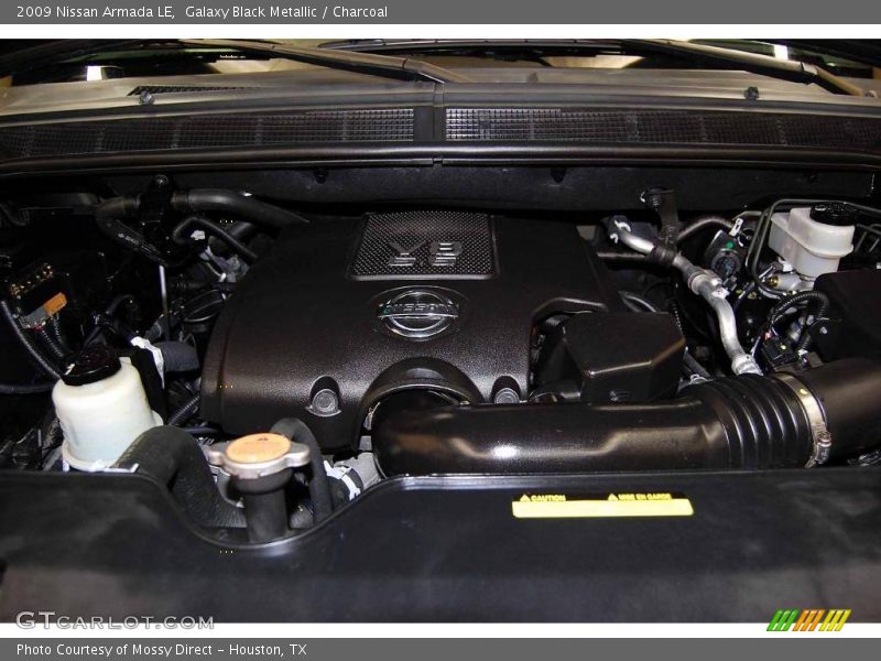Galaxy Black Metallic / Charcoal 2009 Nissan Armada LE