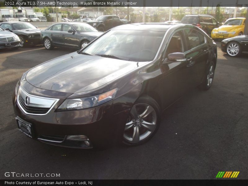 Mayan Bronze Metallic / Umber 2012 Acura TL 3.7 SH-AWD Technology