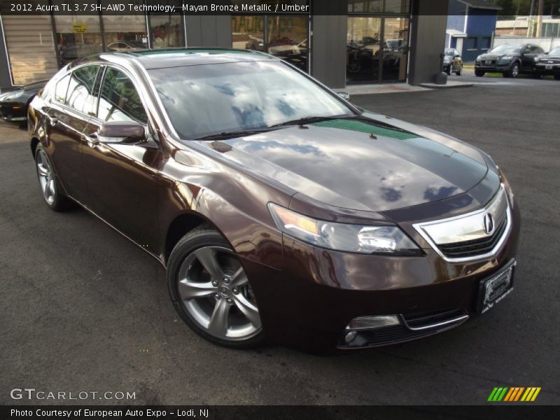 Mayan Bronze Metallic / Umber 2012 Acura TL 3.7 SH-AWD Technology