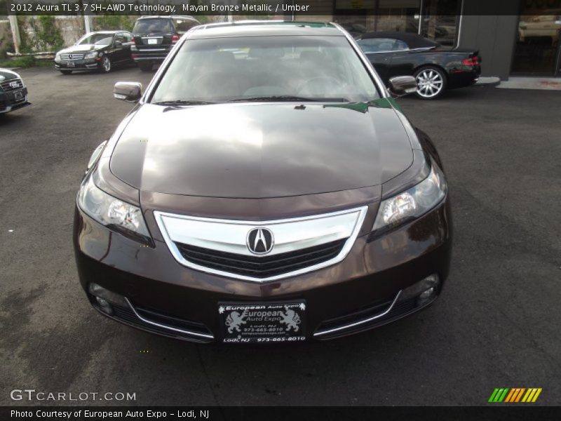 Mayan Bronze Metallic / Umber 2012 Acura TL 3.7 SH-AWD Technology