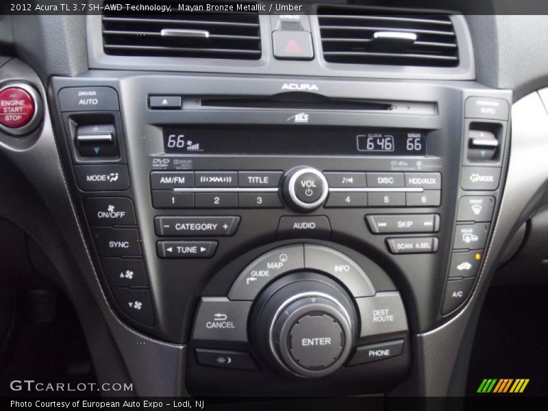 Mayan Bronze Metallic / Umber 2012 Acura TL 3.7 SH-AWD Technology