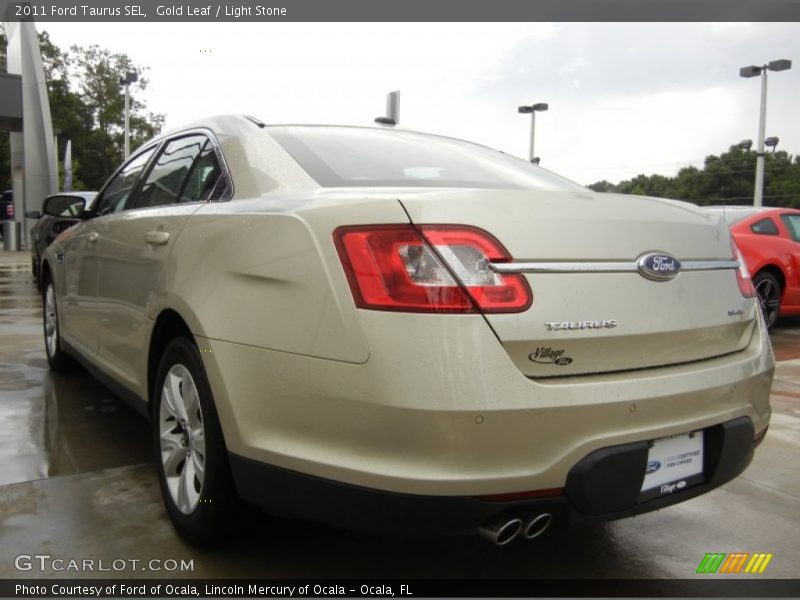 Gold Leaf / Light Stone 2011 Ford Taurus SEL