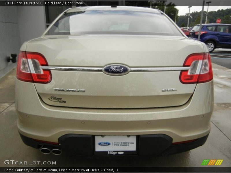 Gold Leaf / Light Stone 2011 Ford Taurus SEL