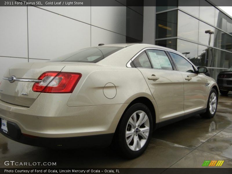 Gold Leaf / Light Stone 2011 Ford Taurus SEL