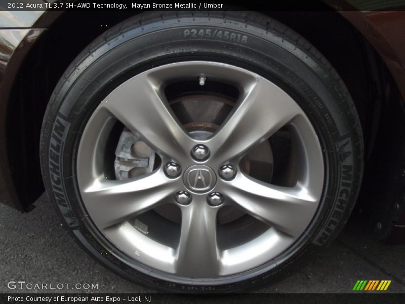 Mayan Bronze Metallic / Umber 2012 Acura TL 3.7 SH-AWD Technology