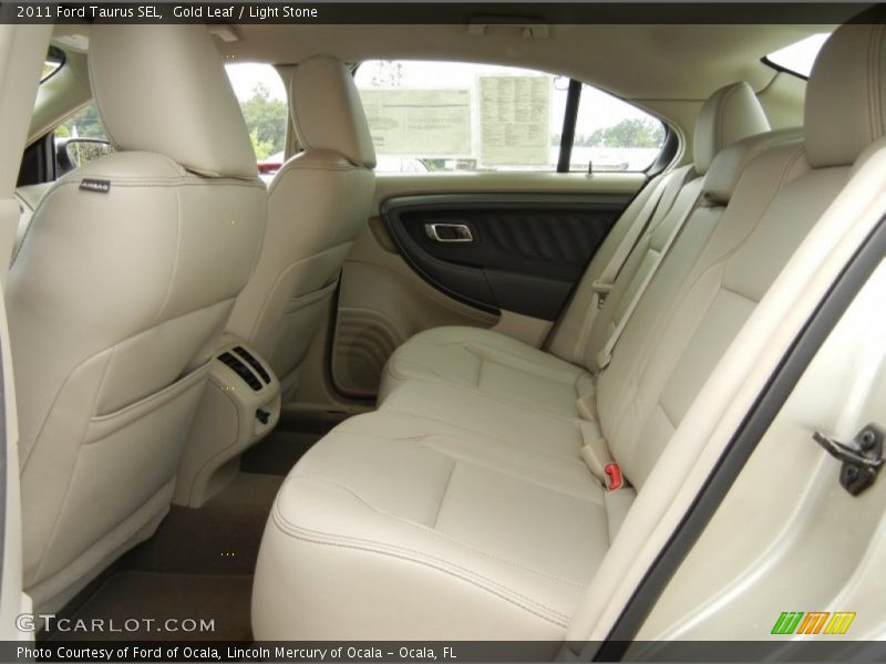 Rear Seat of 2011 Taurus SEL