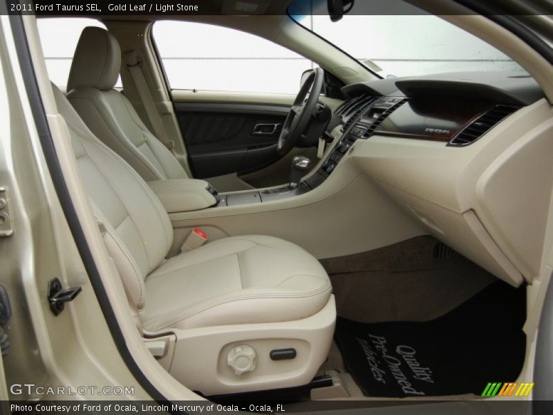 Front Seat of 2011 Taurus SEL